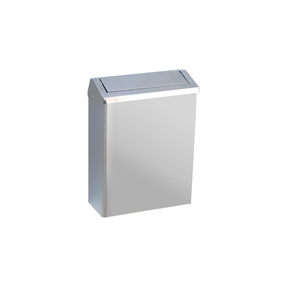 Контейнер для мусора NOFER настенный из нержавеющей стали матовый 23 л ...