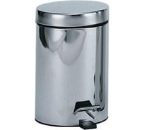 Ведро NOFER из нержавеющей стали 12 л, матовое с педалью 09100.12.S