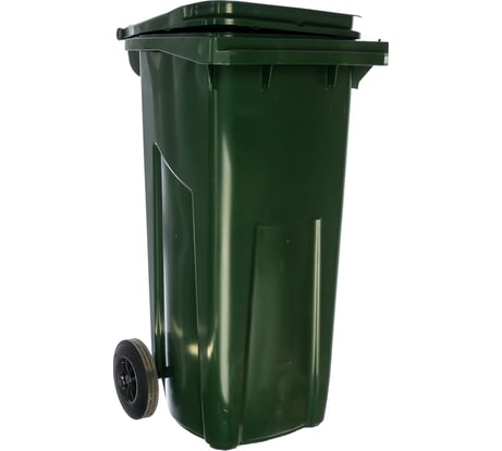 Мусорный контейнер Тара.ру 120л, зеленый 07309