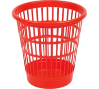 Корзина для бумаг ОНЕСТ 8.5 л, цветной КБ8-05 Цв