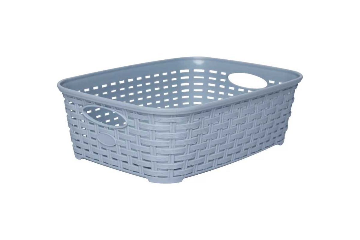 Корзина пластиковая с ручками и крышкой. Ящик "full black", 15 л. Корзина д/хранения велетта прямоуг. Судочек 0. Корзина хозяйственная пластик с двумя ручками цветная 041 артикул 00010774.