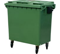 Мусорный контейнер CONTENUR 770 л, зеленый 17610