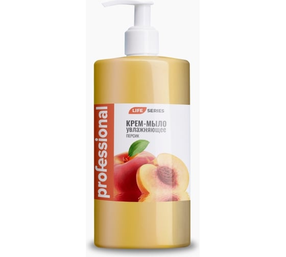 Крем-мыло PROFESSIONAL Персик, 0,43л дозатор, ТМ 32049