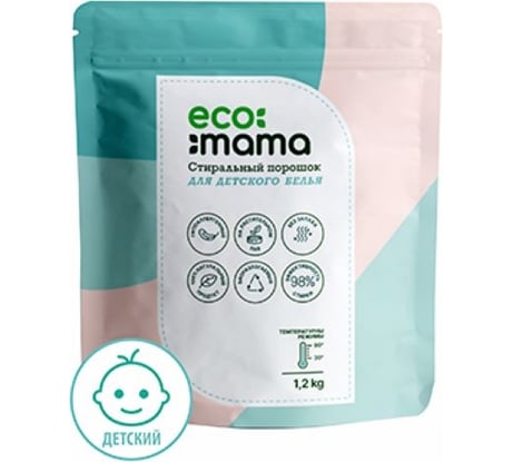 Стиральный порошок для детского белья ECOMAMA PD01
