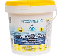 Аква кристал РУСХИМБАСС 1 кг, таблетки 200 гр. (медленный) 4603789188332