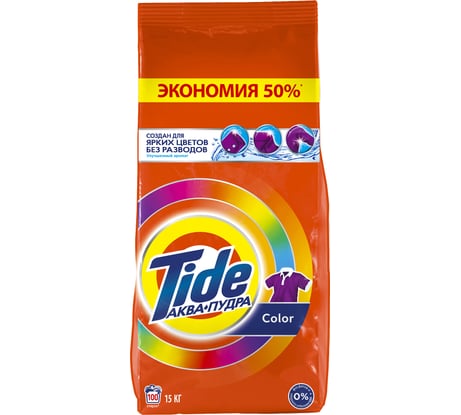 Стиральный порошок TIDE Color 15кг 0001230266