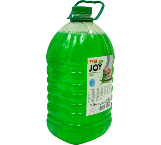 Жидкое мыло для рук и тела PROFREIN JOY АЛОЭ, бутылка ПЭТ, 5 кг 401