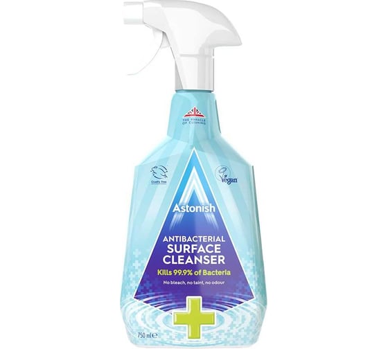 Антибактериальный очиститель поверхностей Antibacterial surface cleanser rose water Astonish 9106 1