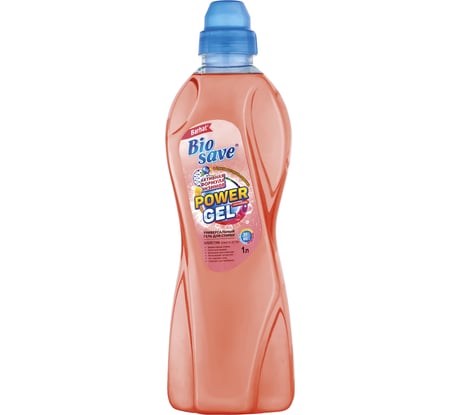 Гель для стирки Биосейв "BIOSAVE Бархат" 1л бубле гум аромат из детства БС 1024