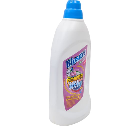 Гель для стирки белья Биосейв BIOSAVE Бархат luxury 2л Дыхание весны BL1114