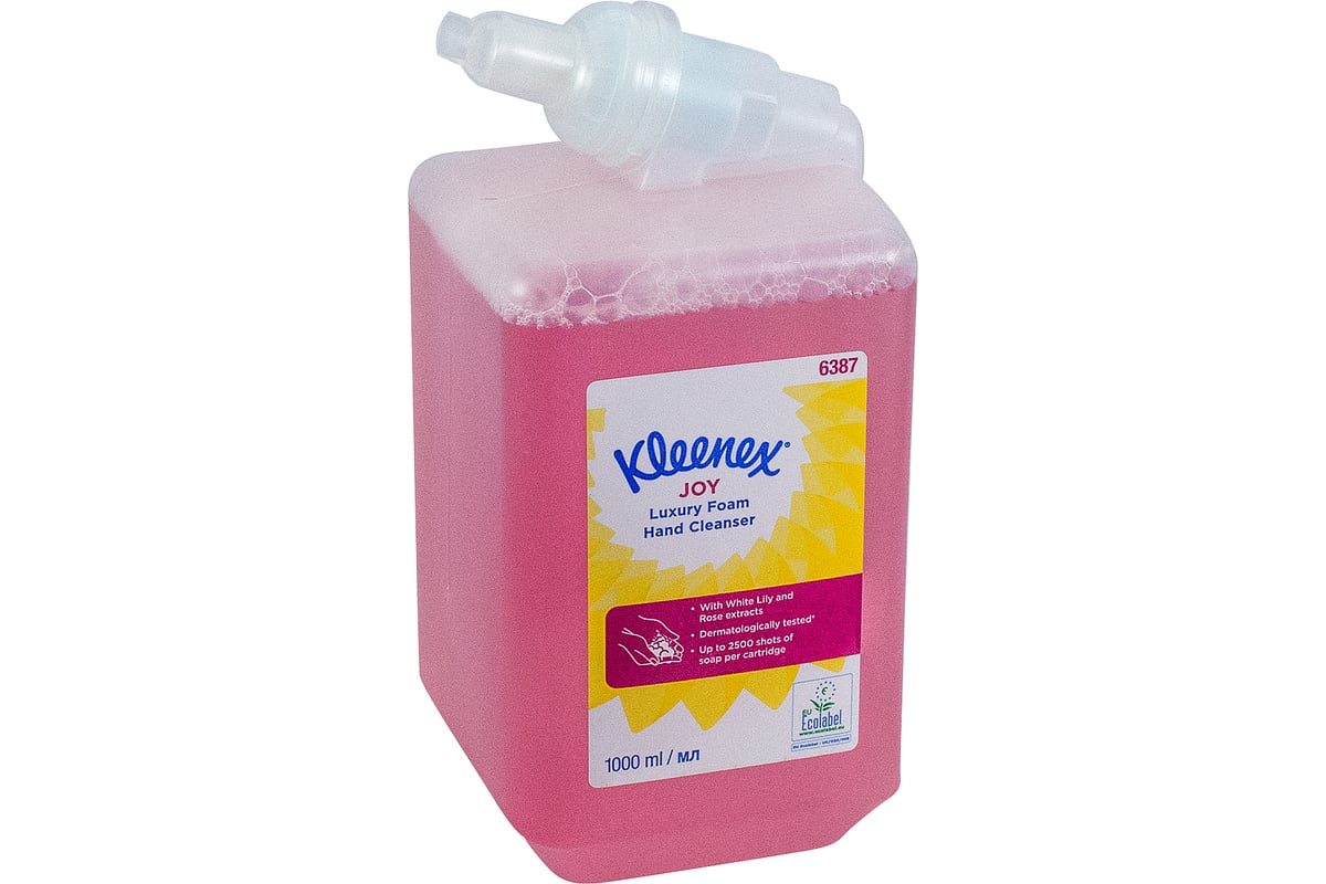 Мыло KIMBERLY-CLARK PROF пенное, 1л, розовое, картридж для диспенсера ...