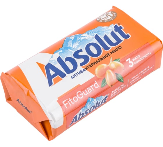 Твердое мыло Absolut FitoGuard облепиха, 90 г 6253