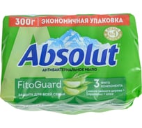 Твердое мыло Absolut FitoGuard алоэ, 4x75 г 6065