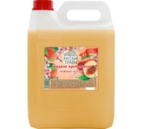 Крем-мыло жидкое Золушка 5л, нежный персик, русские травы К-11-14