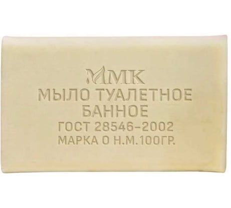 Туалетное мыло ММК 100 гр. "Банное"  МКТУ0221