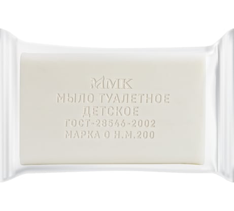 Туалетное мыло ММК 200 гр. "Детское" в прозрачной обертке МКТУ2921