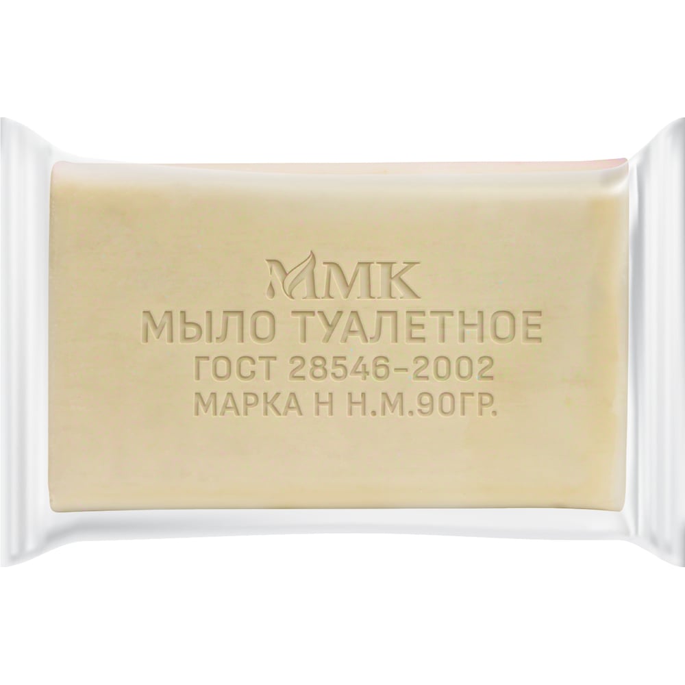 Туалетное мыло ММК 90 гр. "Нейтральное" в прозрачной обертке МКТУ3621 ...