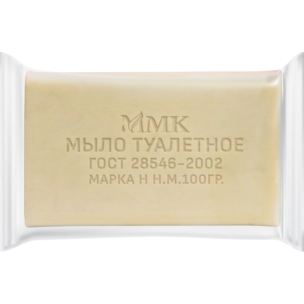 Туалетное мыло ММК 100 гр. "Нейтральное" в прозрачной обертке МКТУ2521 ...