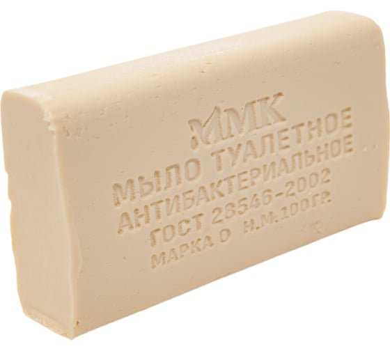 Туалетное мыло ММК 100 гр. "Антибактериальное" без обертки -80шт МКТУ2221