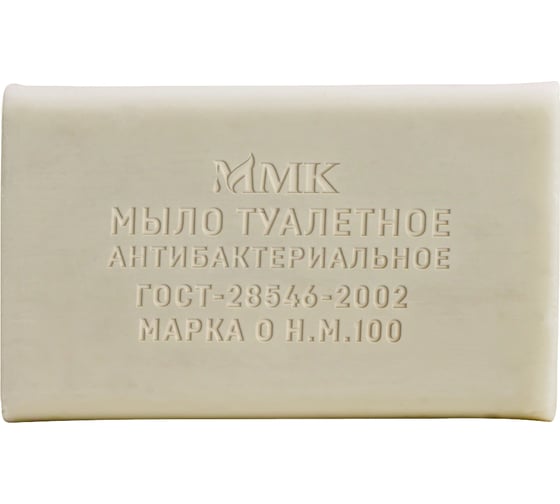 Туалетное мыло ММК 100 гр. "Антибактериальное" без обертки -80шт МКТУ2221