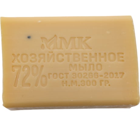 Хозяйственное мыло ММК 300 гр. 72% без обертки 42 шт МКХ1021
