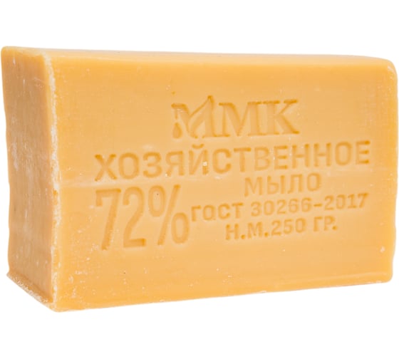 Хозяйственное мыло ММК 250 гр. 72% без обертки 48 шт МКХ0921