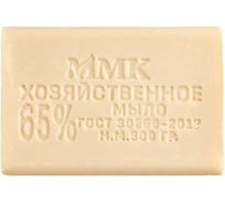 Хозяйственное мыло ММК 300 гр. 65% без обертки 42 шт МКХ0221