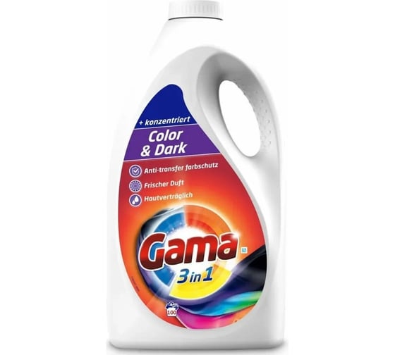 Гель для стирки для цветных и темных тканей Gama Color&Darks 50002119
