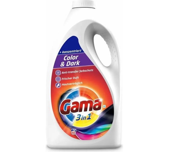 Гель для стирки для цветных и темных тканей Gama Color&Darks 50002141