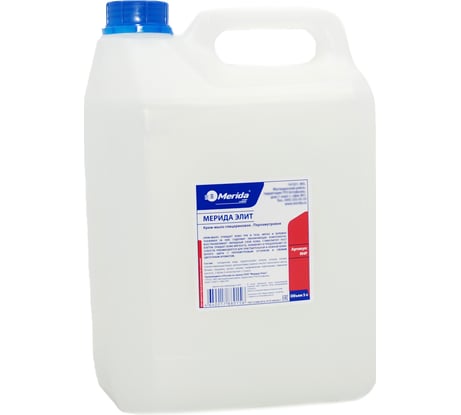 Жидкое кремовое глицериновое мыло Merida Мерида Элит 1 канистра - 5 л М4Р