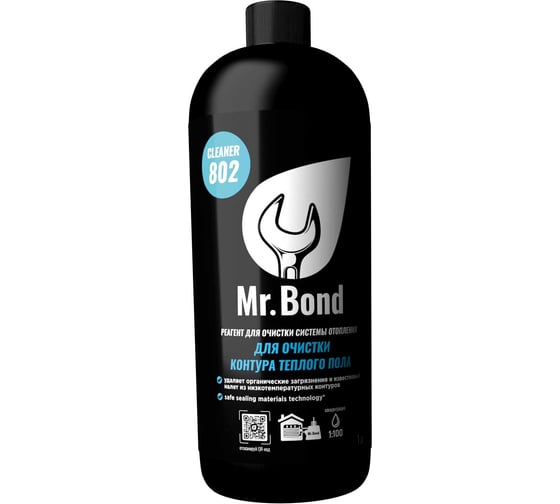 Реагент для очистки контура теплого пола Mr.Bond Cleaner 802 MB3031802001 1