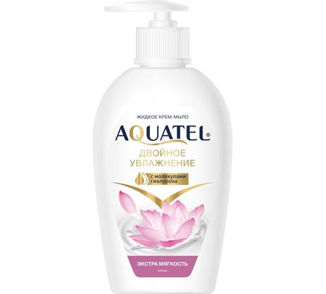 Жидкое крем-мыло Aquatel Лепестки лотоса, 280 г 5257