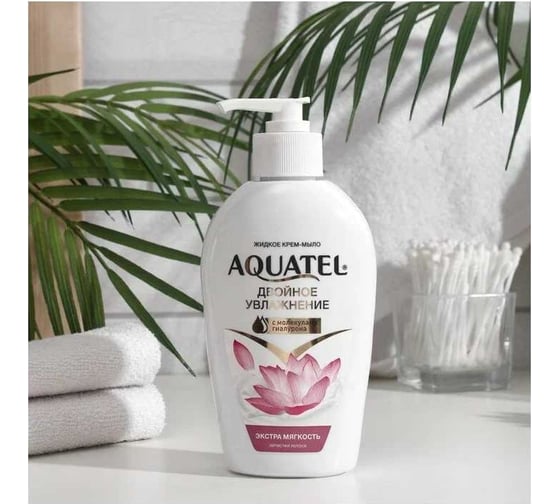Жидкое крем-мыло Aquatel Лепестки лотоса, 280 г 5257