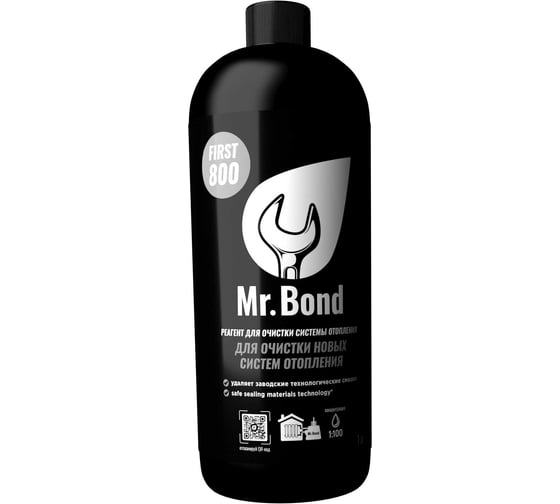 Реагент для очистки новых систем отопления Mr.Bond First 800 MB3031800001 1