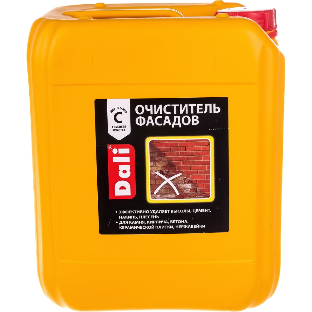 Очиститель фасадов для минеральных поверхностей DALI 10 л 16581 ...