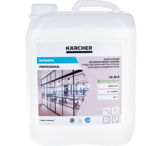 Средство для очистки стекла Karcher CA 40 R 5л 6.295-688