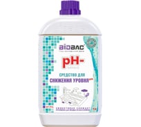 Средство для понижения уровня кислотности БиоБак pH- МИНУС жидкий BP-PHL