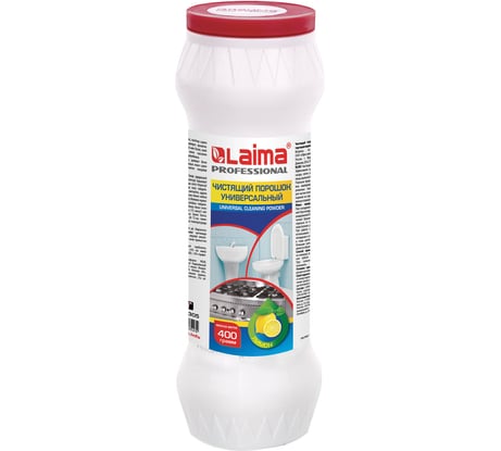 Чистящее средство LAIMA400 г, PROFESSIONAL Лимон, порошок, 602305