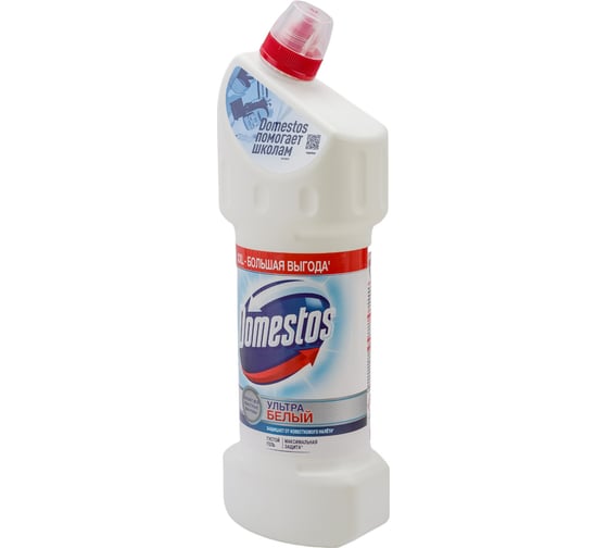 Средство для уборки туалета DOMESTOS Эксперт сила 7 Ультра Белый 67683236 606081