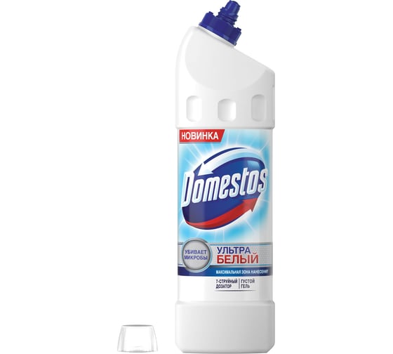 Средство для уборки туалета DOMESTOS Эксперт сила 7 Ультра Белый 601748