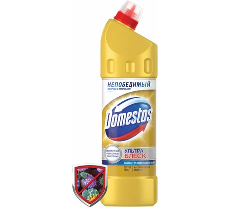 Средство для уборки туалета DOMESTOS Ультра Блеск 8714100707876