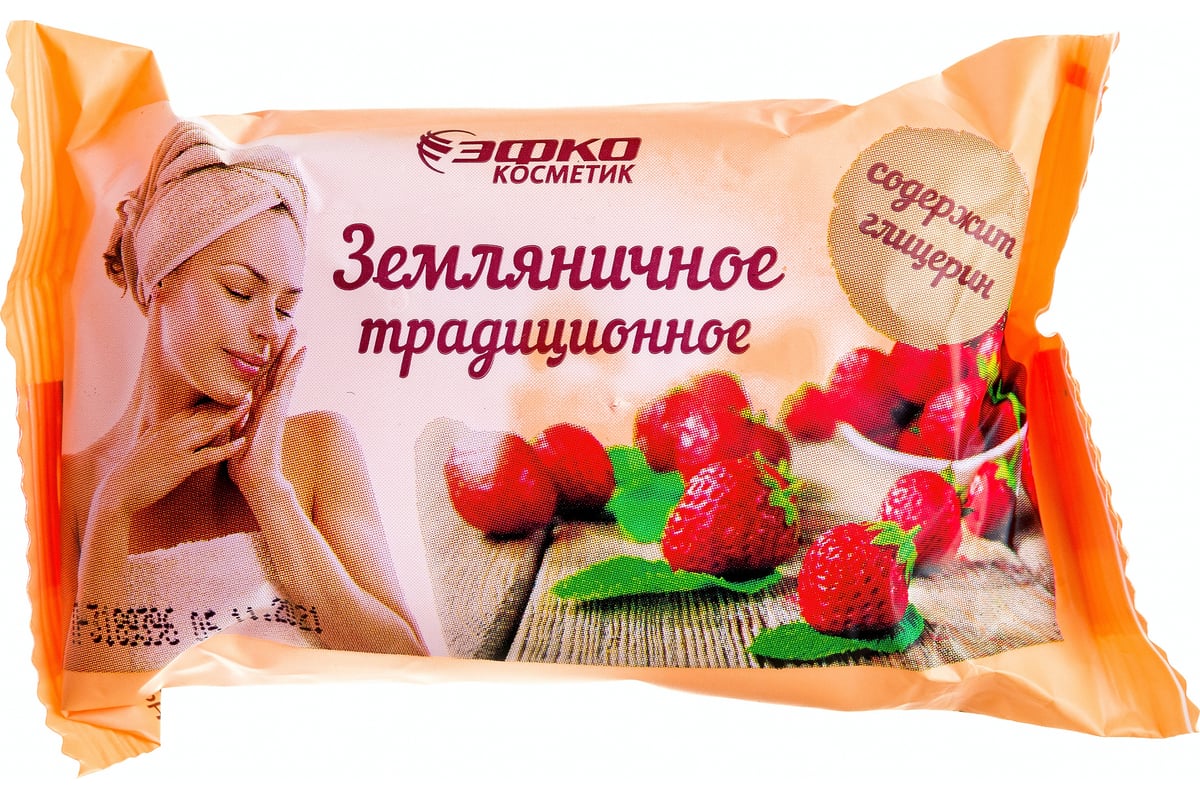 Туалетное мыло ЭФКО Земляничное 75 г О646 601112 - выгодная цена ...