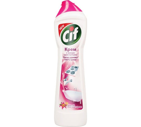 Чистящее средство CIF Розовая свежесть крем 8712561454131