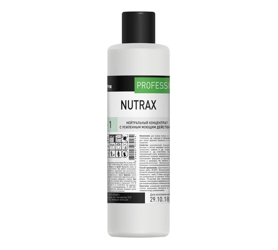 Универсальное моющее средство PRO-BRITE NUTRAX 1 л, нейтральное, низкопенное, концентрат 087-1 605249 1