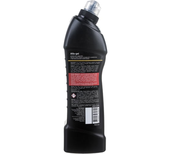 Кислотное средство для уборки санитарных помещений PRO-BRITE ALFA-GEL 750 мл, концентрат, гель 054-075 605299