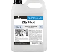 Шампунь для чистки ковровых покрытий и обивки PRO-BRITE DRY FOAM 5 л, сухая пена, концентрат 025-5 605275
