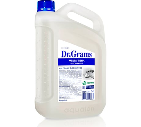 Мыло-пена DR.GRAMS DRGRAMS DRGRAMS 5 л увлажняющее 106064 605721