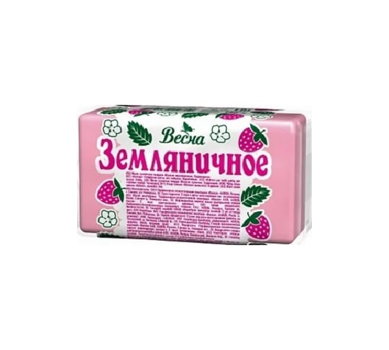 Туалетное мыло Весна 140г Земляничное МДК-1106