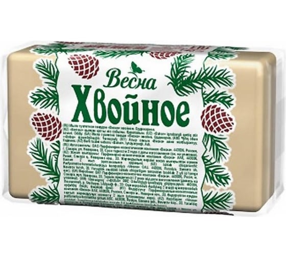 Туалетное мыло Весна 140г Хвойное МДК-1700 1