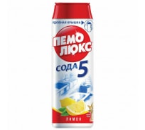 Чистящее средство ПЕМОЛЮКС Сода-5 Лимон 480 г, порошок 2415944 601899